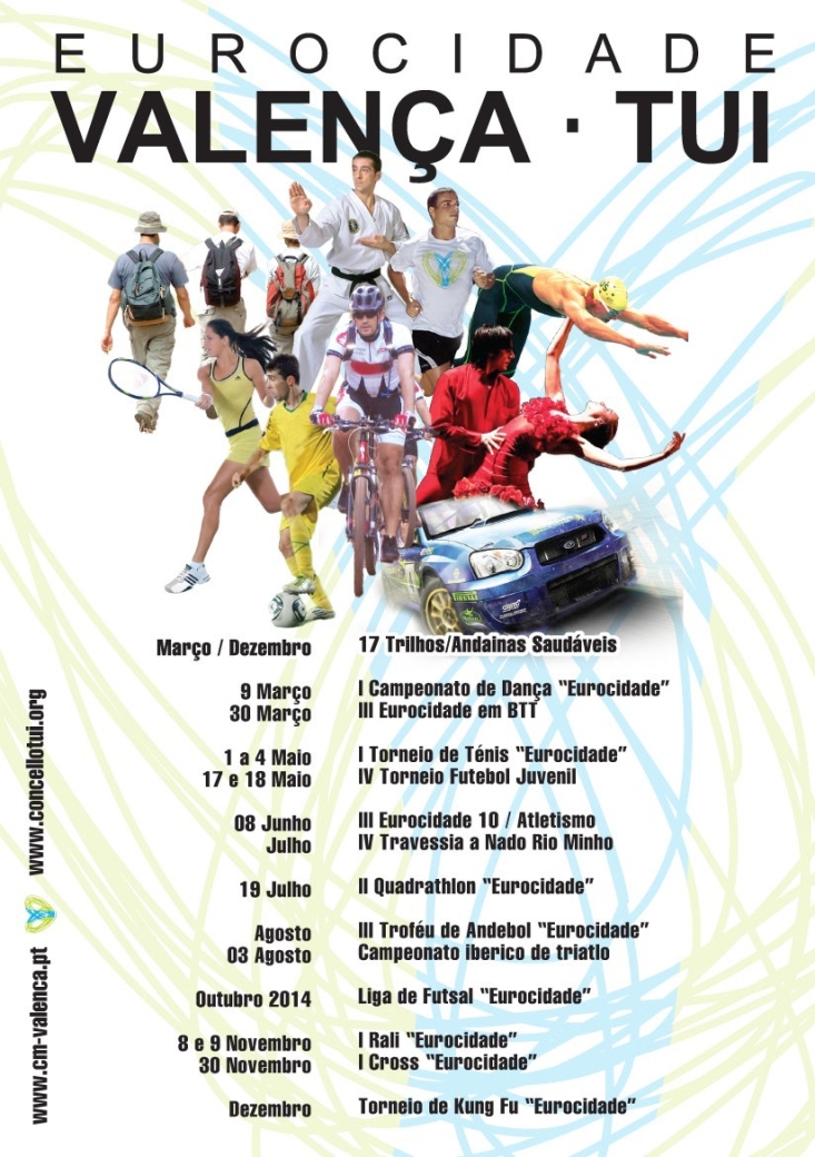 O desporto vai marcar a eurocidade Valença-Tui em 2014