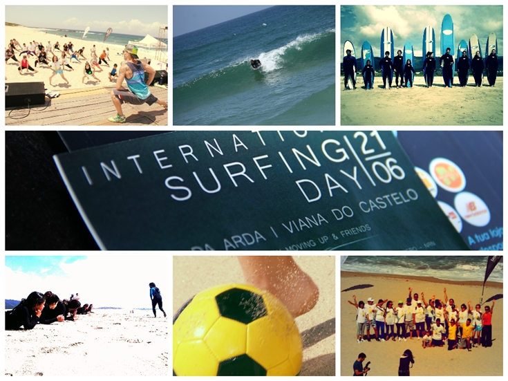 Praia da Arda em Afife recebeu International Surfing Day