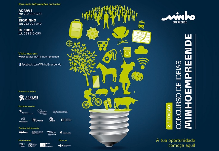 Concurso de Ideias Minho Empreende – Candidaturas terminam amanhã Concurso de Ideias Minho Empreende – Candidaturas terminam amanhã