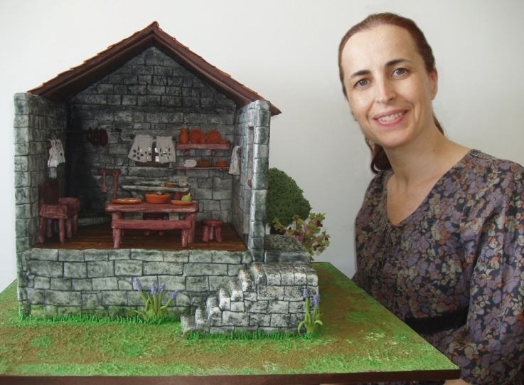 Cake designer lanhelense conquista prémio no Concurso Cake Design FIA2014