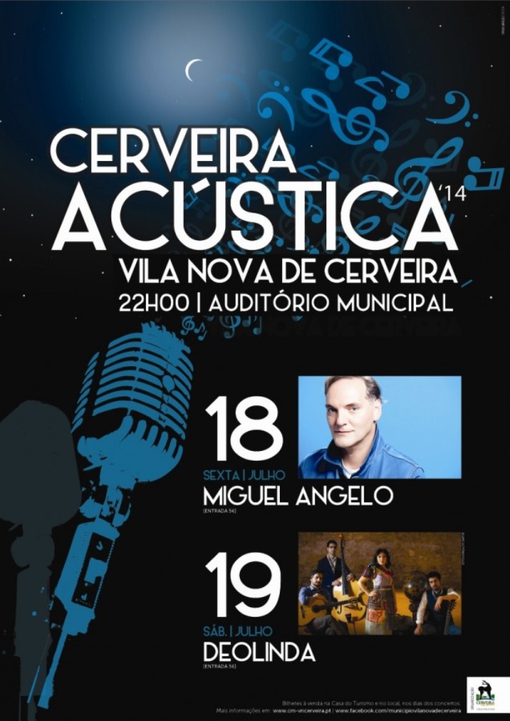 “Cerveira acústica” promete animar noites de Verão “Cerveira acústica” promete animar noites de Verão