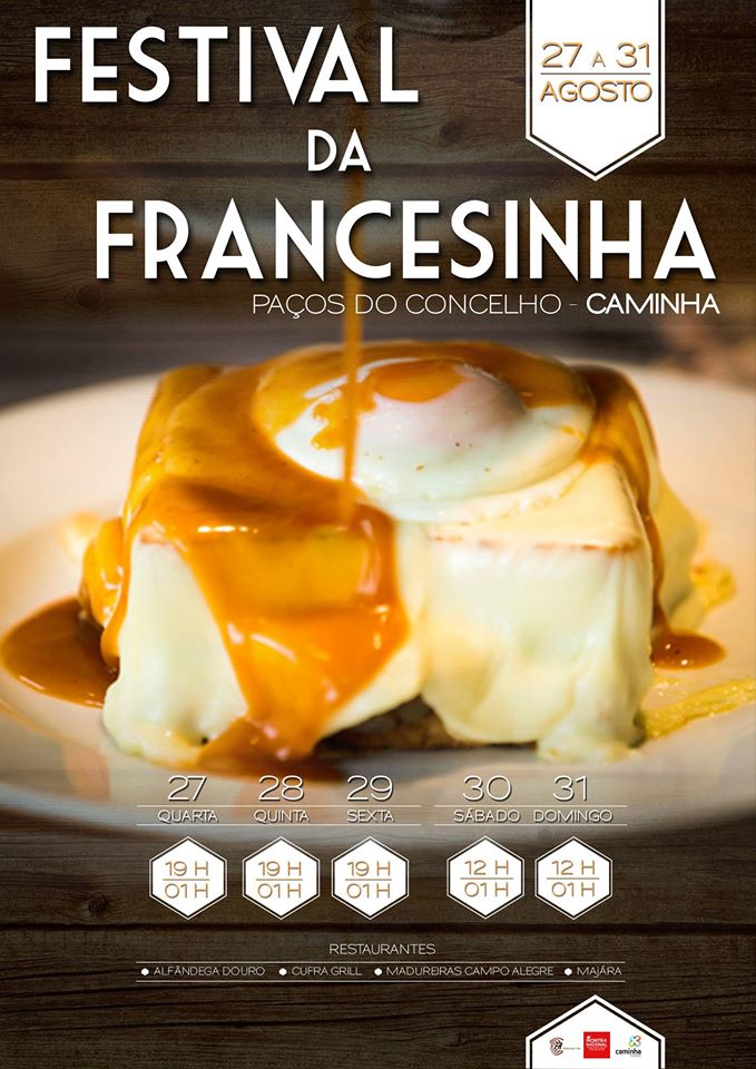 Festival da Francesinha - 27 a 31 Agosto - Jornal C - O Caminhense