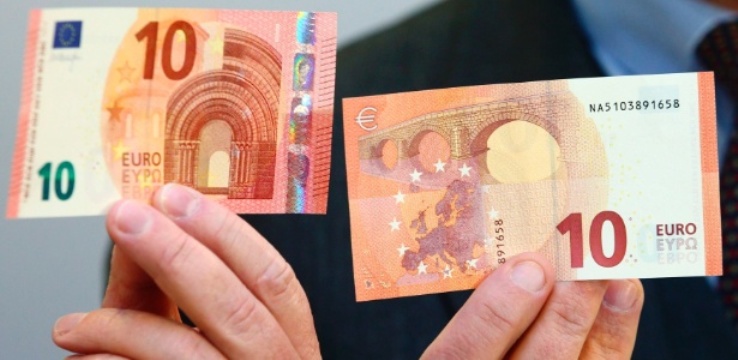 Nova nota de 10 euros entra hoje em circulação Nova nota de 10 euros entra hoje em circulação