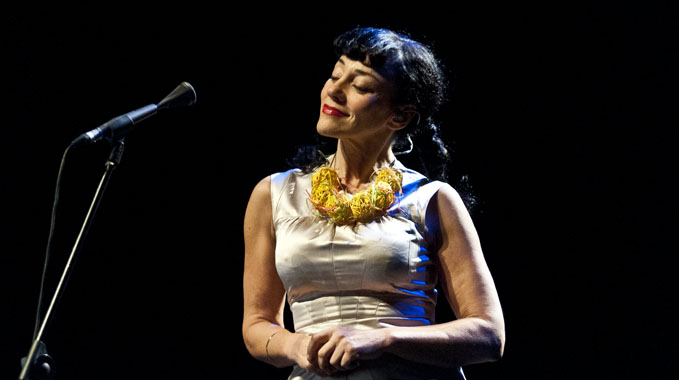 Maria João na abertura do Imaxinasons em Vigo