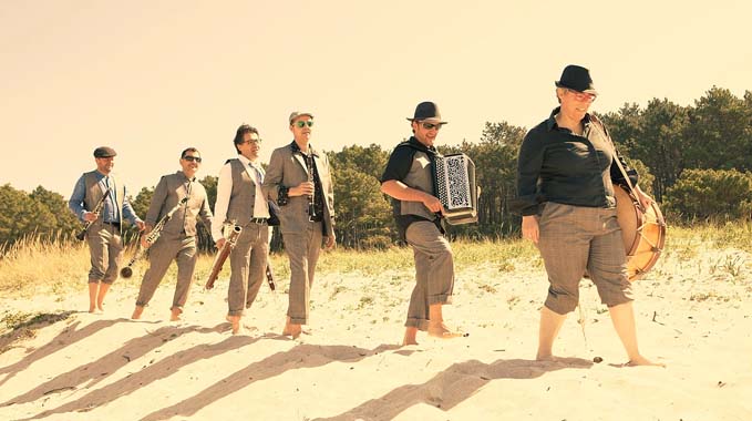 Cuarteto Caramuxo antes da ceia de Natal