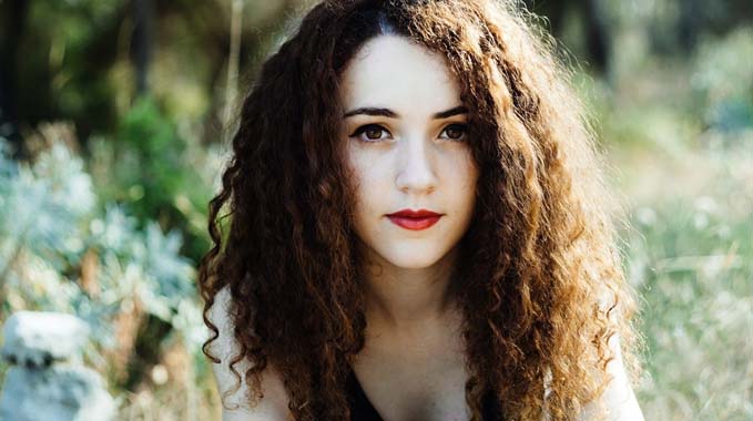 Núria Graham em Ourense em Fevereiro