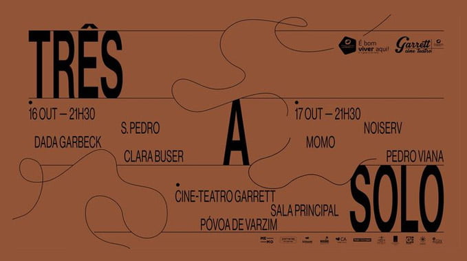 5ª edição do Três a Solo a 16 e 17 de Outubro