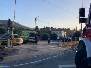 abalroamento ferroviario esteiro