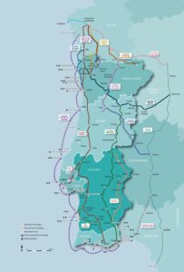 Mapa_Caminho Marítimo de Santiago