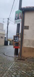Cartaz Protesto Lanhelas