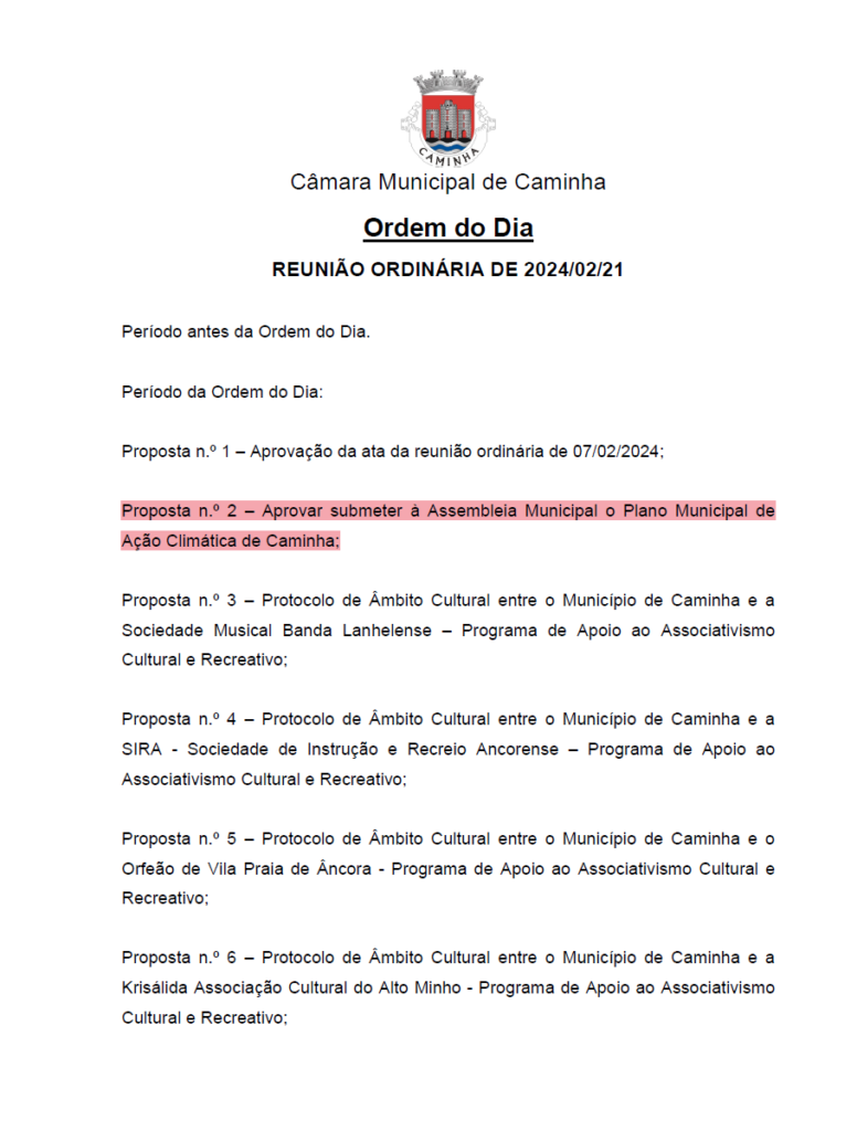Ordem Do Dia 21 2 24