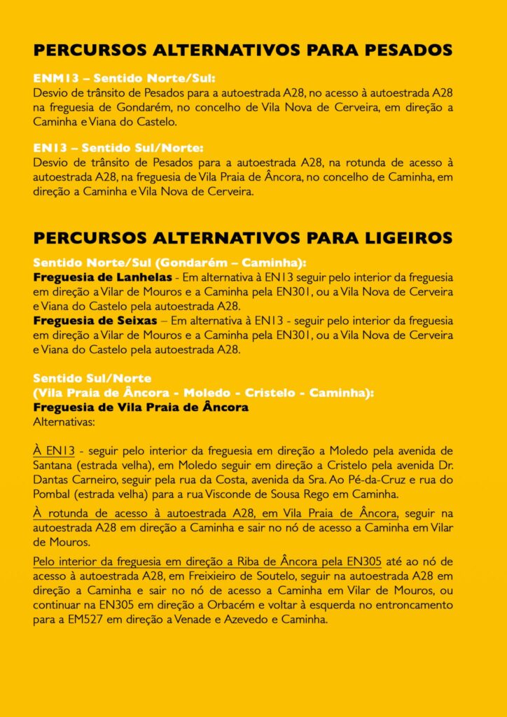 Percursos Alternativos