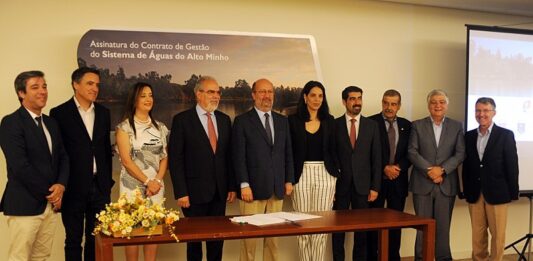 Assinatura Contrato Aguas Do Alto Minho