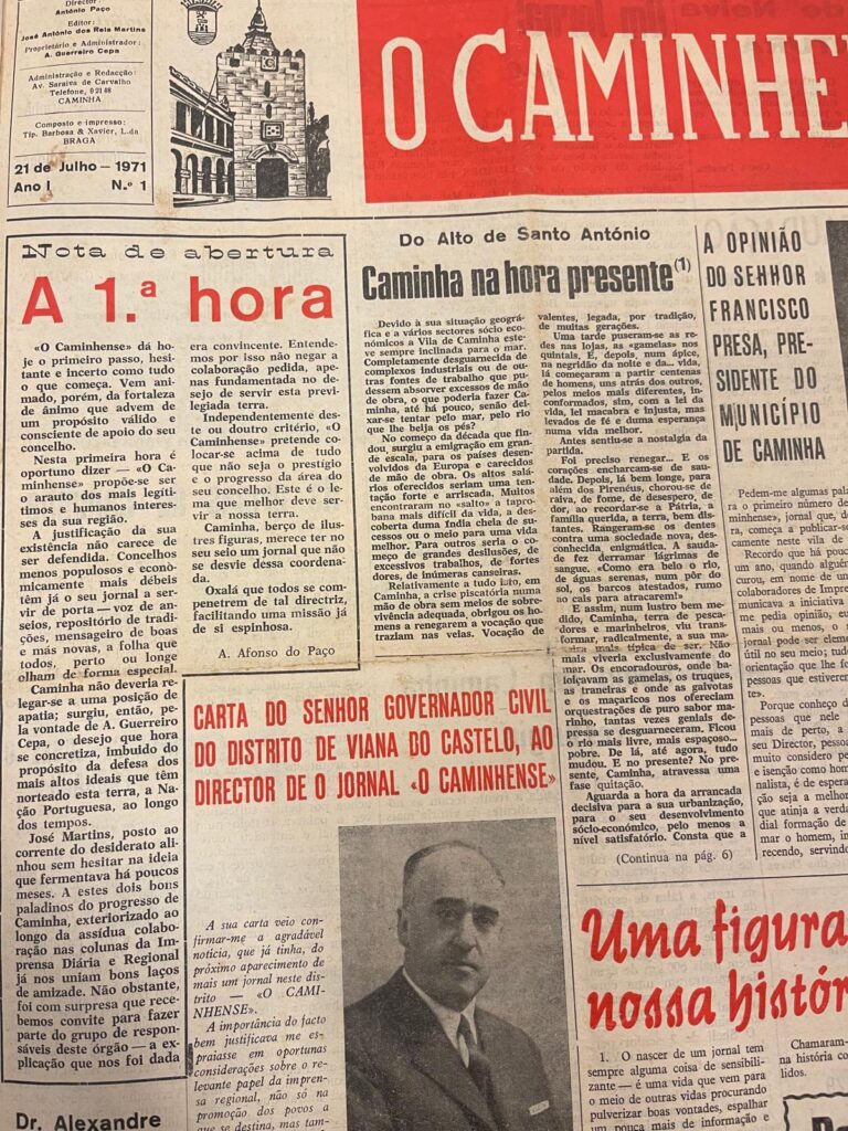 1ª Pág Caminhense 1971 1