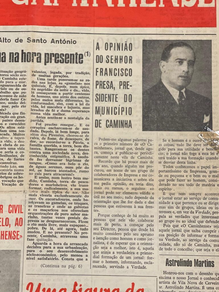 1ª Pág Caminhense 1971 2