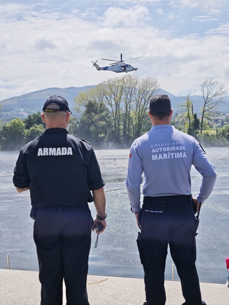 Autoridade Marítima Nacional Participa Em Exercício Promovido Pela Armada Espanhola No Troço Internacional Do Rio Minho 2