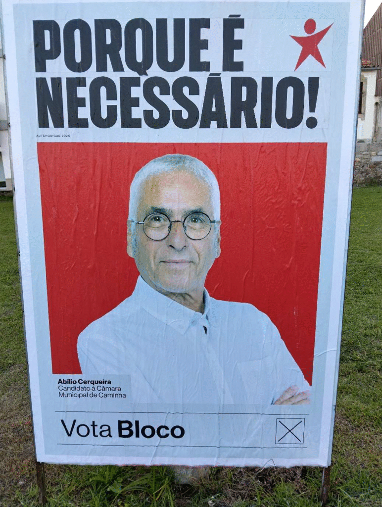 Cartaz bloco esquerda