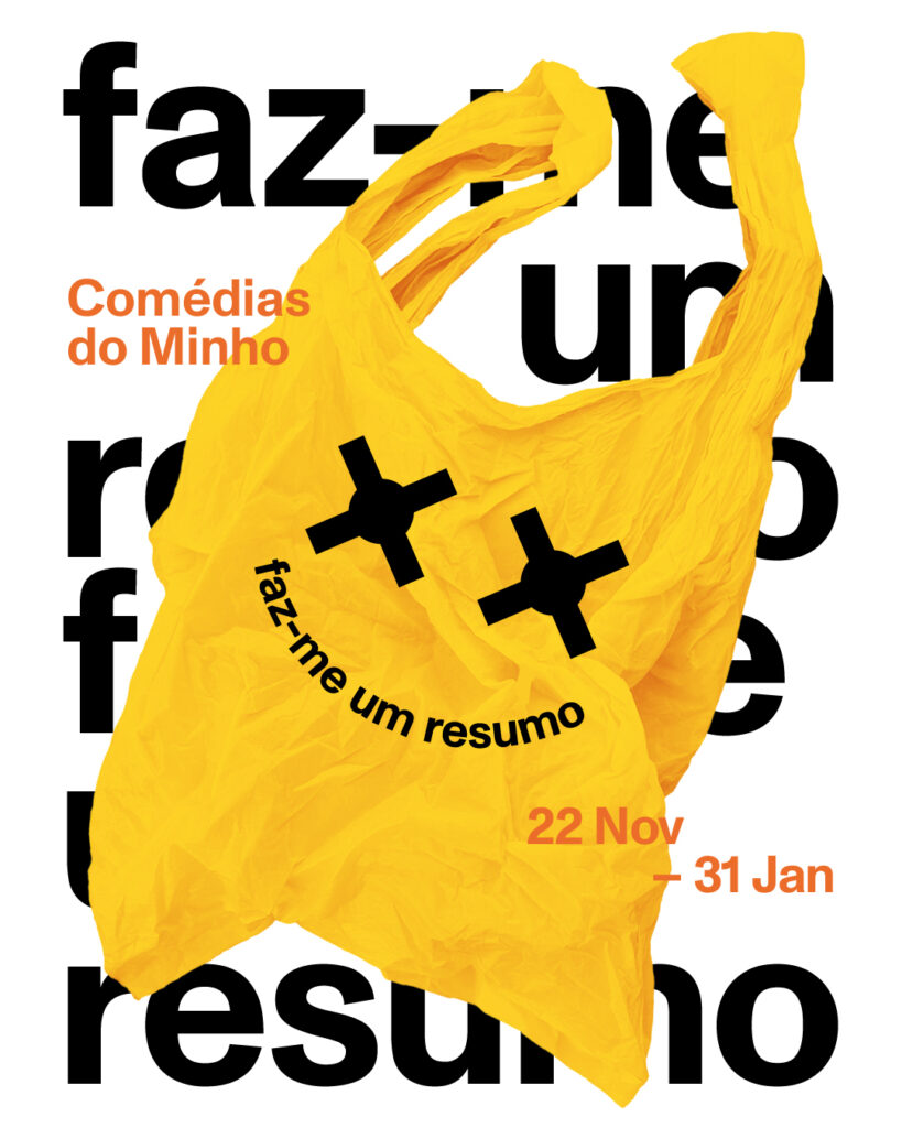 Cartaz comedias do minho faz me um resumo