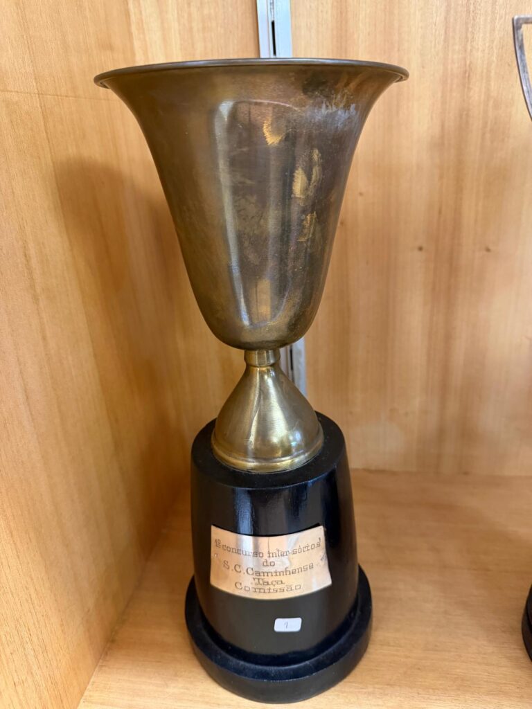 Primeiro Troféu conquistado pelo SCC