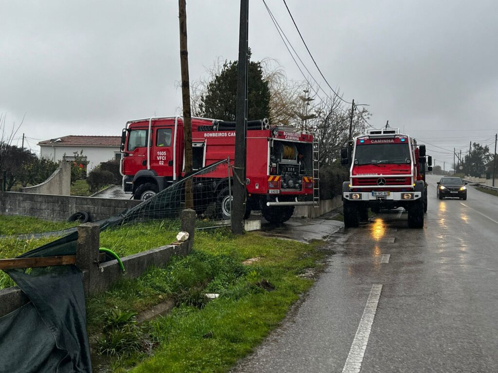 Bombeiros caminha leiria