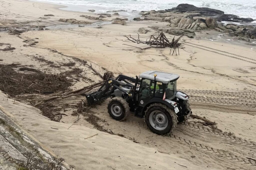 Limpeza praia vpa