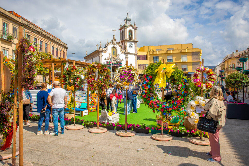 Vila praia em flor