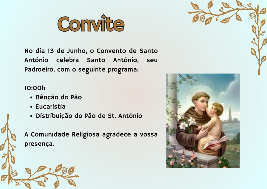 St. António cartaz